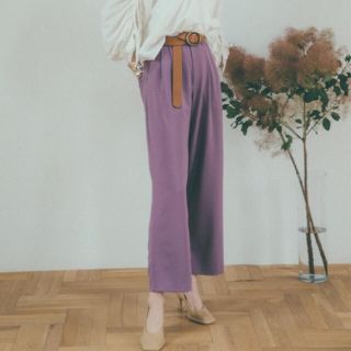 ステュディオス(STUDIOUS)のCLANE  BASIC TUCK PANTS(カジュアルパンツ)