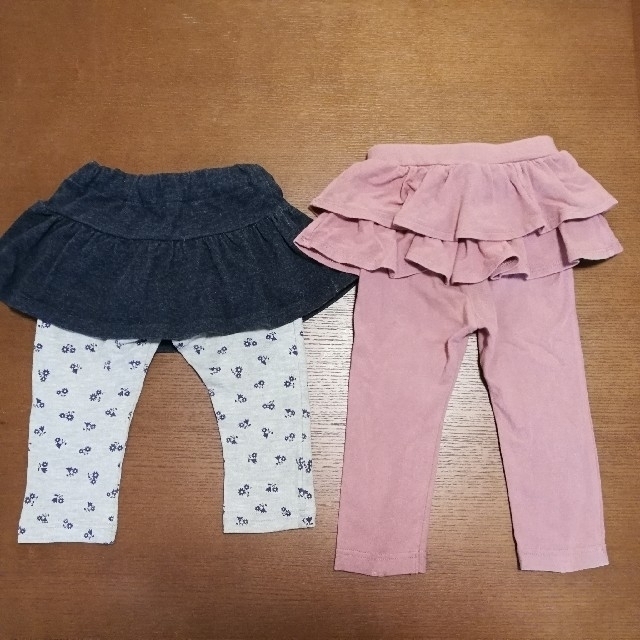 西松屋(ニシマツヤ)の【専用】女の子 80 セット キッズ/ベビー/マタニティのベビー服(~85cm)(パンツ)の商品写真