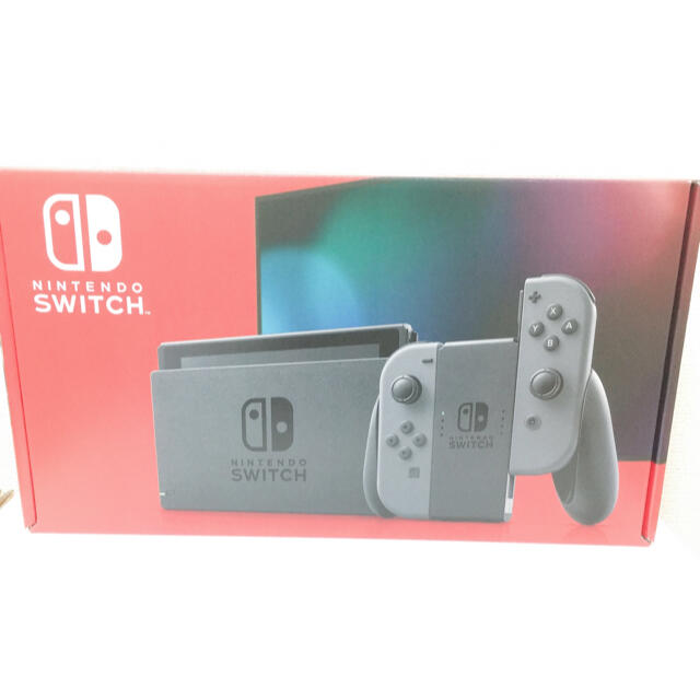 Nintendo Switch スイッチ 本体 グレー　新品本体のみパッケージ種類
