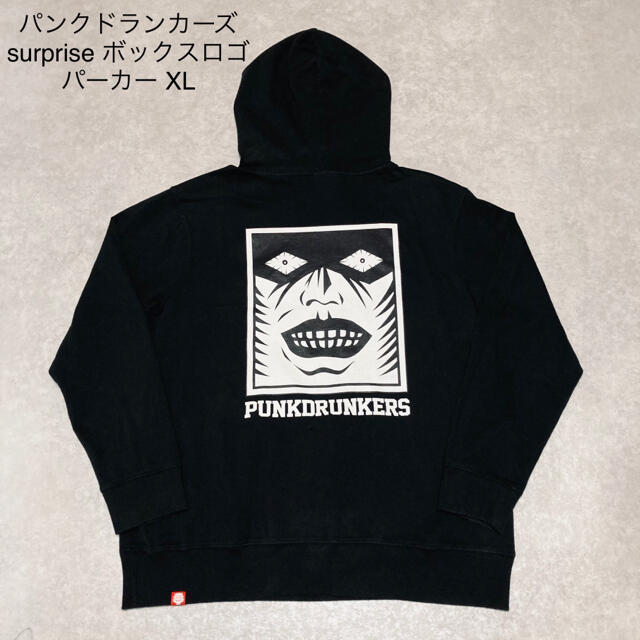 PUNK DRUNKERS(パンクドランカーズ)のガッツ様専用 パンクドランカーズ surprise ボックス ロゴ  メンズのトップス(パーカー)の商品写真