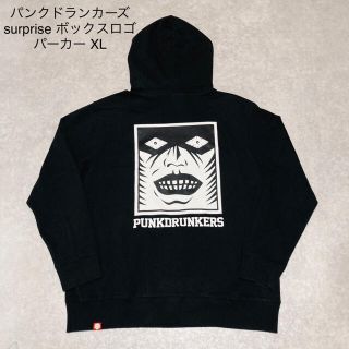 パンクドランカーズ(PUNK DRUNKERS)のガッツ様専用 パンクドランカーズ surprise ボックス ロゴ (パーカー)