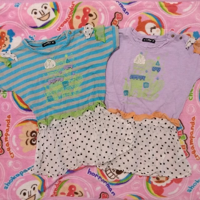 RAG MART(ラグマート)のラグマート 95size 色違い チュニック キッズ/ベビー/マタニティのキッズ服女の子用(90cm~)(Tシャツ/カットソー)の商品写真