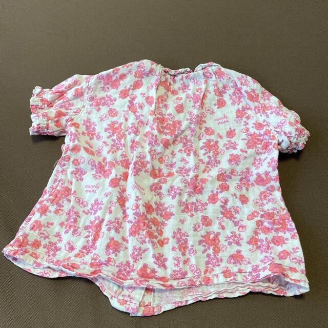 Combi mini(コンビミニ)のコンビミニ　花柄　パジャマ　90 キッズ/ベビー/マタニティのキッズ服女の子用(90cm~)(パジャマ)の商品写真