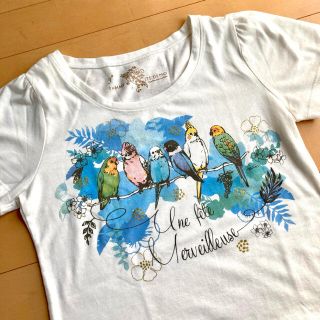 イッツデモ(ITS'DEMO)のインコたちのＴシャツ(Tシャツ(半袖/袖なし))