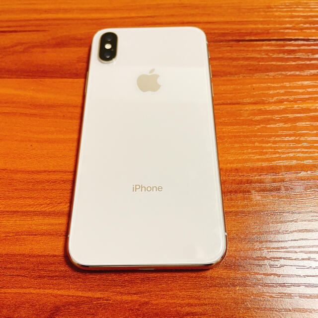 iPhoneX 256GB シルバー【美品】