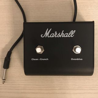 美品 Marshall フットスイッチ PEDL90010 LED無2連 MG用(ギターアンプ)