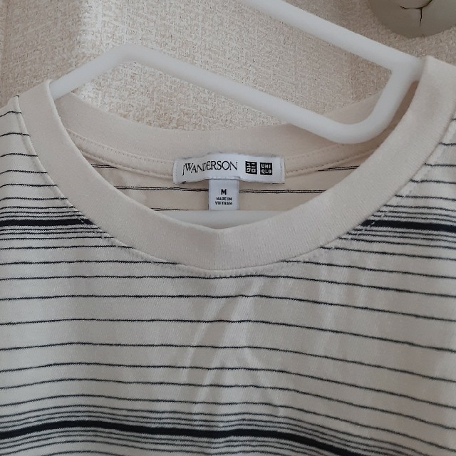 J.W.ANDERSON(ジェイダブリューアンダーソン)のjwandersonボーダーTシャツM メンズのトップス(Tシャツ/カットソー(半袖/袖なし))の商品写真