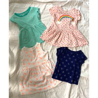 カーターズ(carter's)のカーターズ、H&M女の子服⭐︎4枚セット(ワンピース)