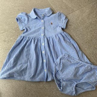 ラルフローレン(Ralph Lauren)のラルフローレン　ベビー　ワンピース　12M 80cm(ワンピース)