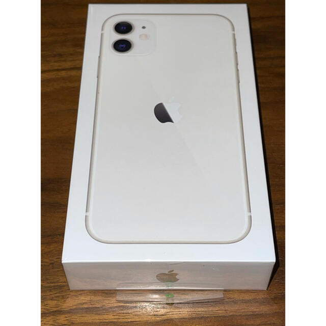 新品 iPhone 11 ホワイト 64 GB SIMフリーiphone11