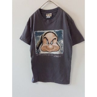 ディズニー(Disney)のオールドディズニー　Tシャツ　白雪姫七人の小人グランピー(Tシャツ/カットソー(半袖/袖なし))