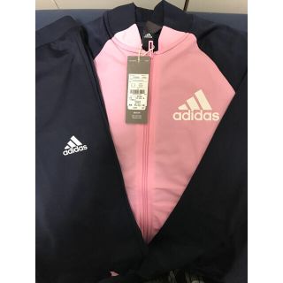 アディダス(adidas)のアディダス  長袖　長ズボン　ジャージ　セットアップ　女児　160(その他)