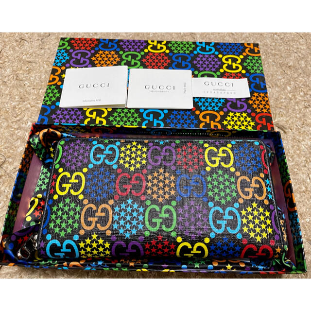期間限定】 Gucci サイケデリック 長財布 新品未使用 GUCCI ☆超人気