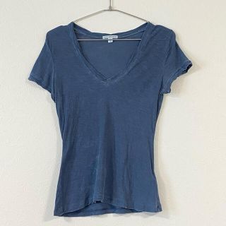 ジェームスパース(JAMES PERSE)のハワイ購入品　JAMES PERSE Vネック 半袖　Tシャツ　サイズ2 (Tシャツ(半袖/袖なし))