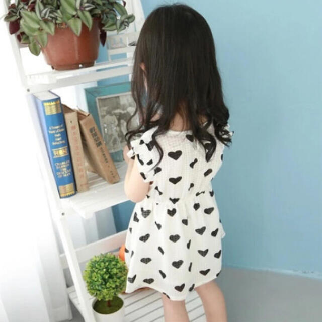 訳あり　韓国子供服　ワンピース キッズ/ベビー/マタニティのキッズ服女の子用(90cm~)(ワンピース)の商品写真