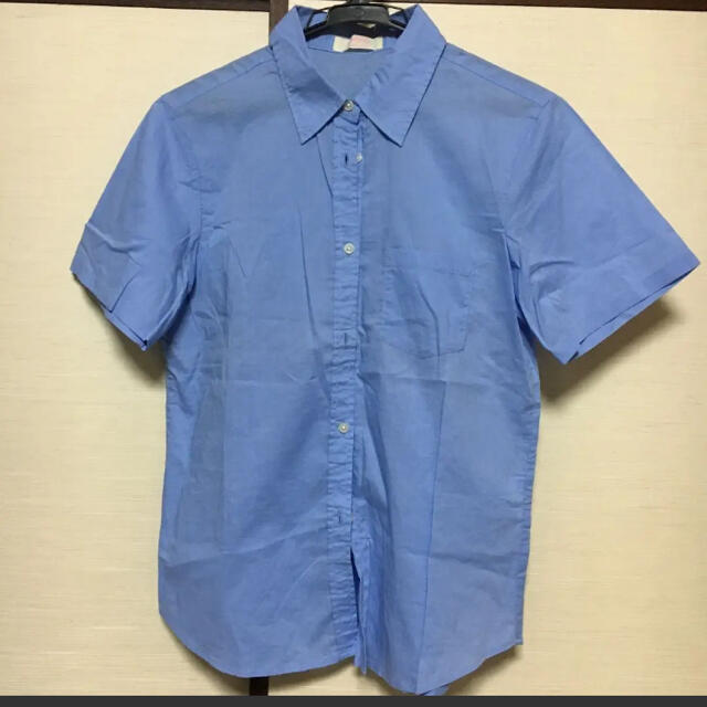 BROWNY(ブラウニー)のあり様　専用　半袖シャツ　ブルー　ブラウニー レディースのトップス(シャツ/ブラウス(半袖/袖なし))の商品写真