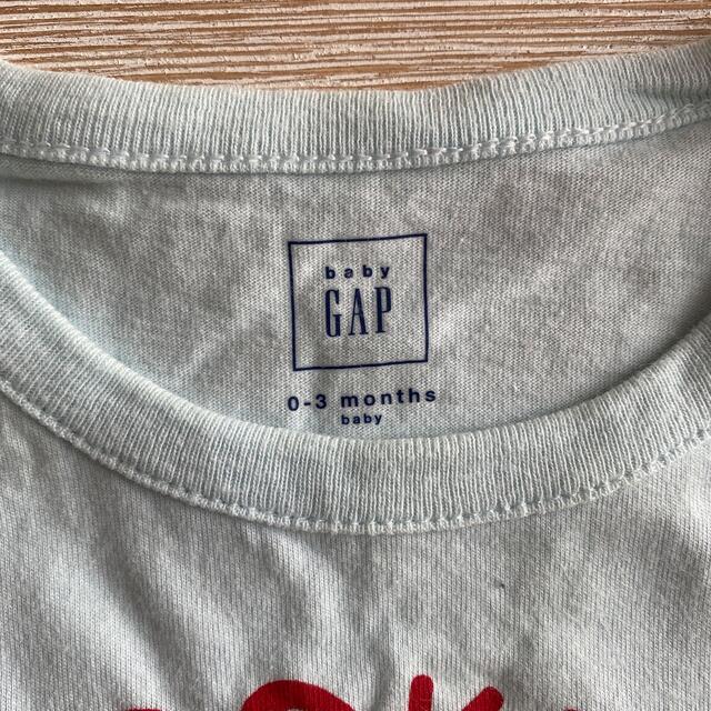 GAP(ギャップ)のGAP ベビーロンパース ノースリーブ 50cm キッズ/ベビー/マタニティのベビー服(~85cm)(ロンパース)の商品写真