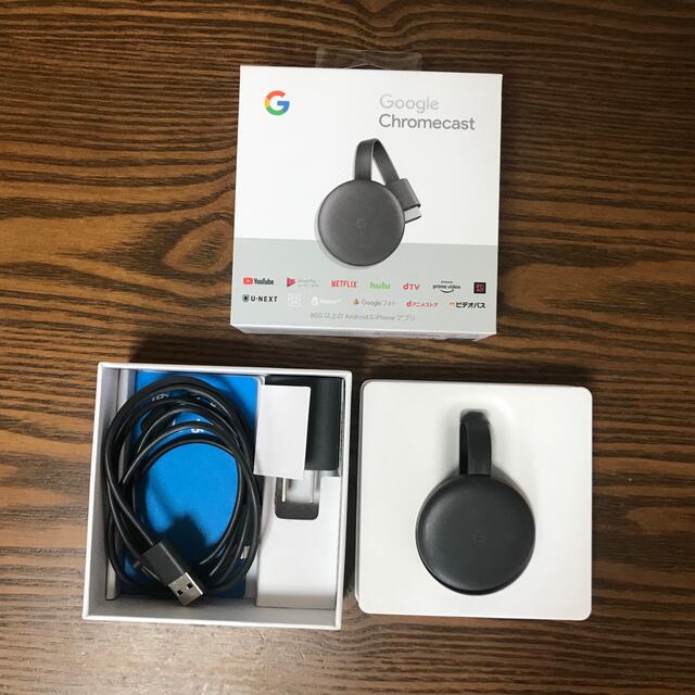 CHROME(クローム)のGoogle Chromecast スマホ/家電/カメラのテレビ/映像機器(映像用ケーブル)の商品写真