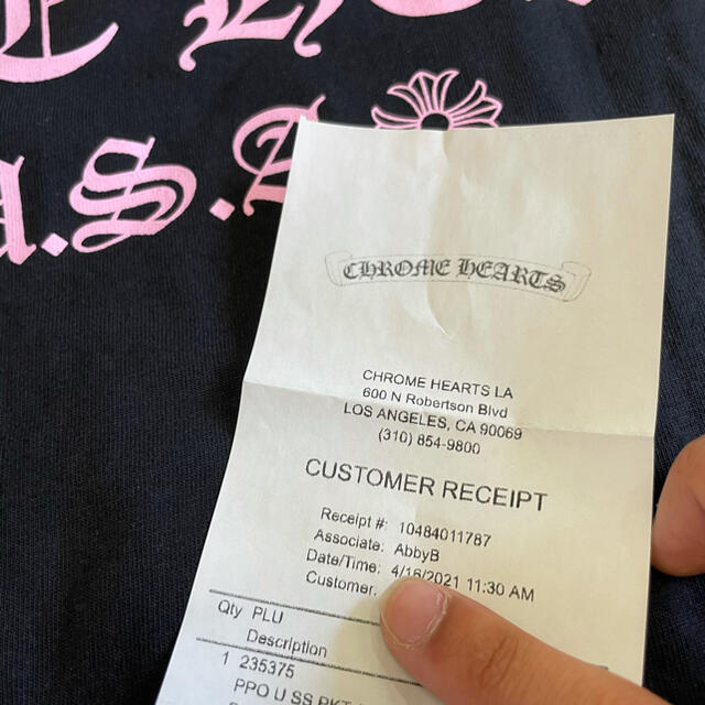 Chrome Hearts Tシャツ ピンク Mサイズ　Lサイズ2枚