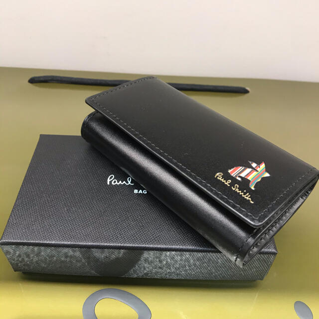 新品未使用 ポールスミス キーケース(ブラック) とっておきし福袋