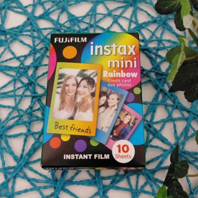 富士フイルム(フジフイルム)の富士フィルム　チェキ　instax mini rainbow FUJIFILM　 スマホ/家電/カメラのスマホ/家電/カメラ その他(その他)の商品写真