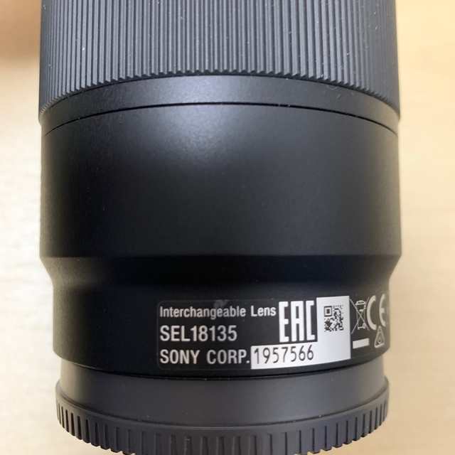 SONY(ソニー)のSEL 18-135mm F3.5-5.6 OSS SEL18135 スマホ/家電/カメラのカメラ(レンズ(ズーム))の商品写真