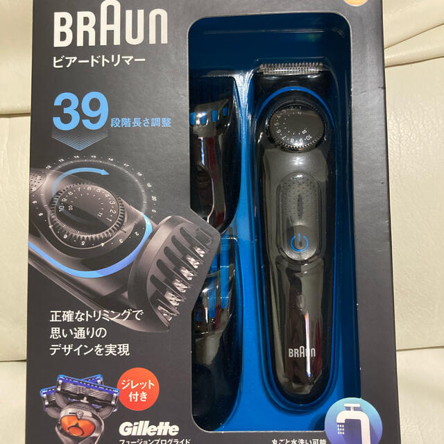 BRAUN(ブラウン)のBeard Trimmer BT3040 スマホ/家電/カメラの美容/健康(メンズシェーバー)の商品写真