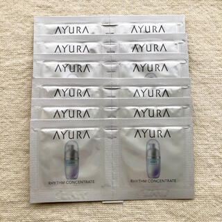 アユーラ(AYURA)のアユーラ　リズムコンセントレイト　美容液　サンプル　12枚セット(サンプル/トライアルキット)