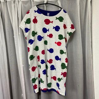 グラニフ(Design Tshirts Store graniph)のきんぎょがにげた　ワンピース(ミニワンピース)