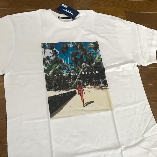 AVALANCHE(アヴァランチ)のKRHYME DENIM  "BEACH GIRL " メンズのトップス(Tシャツ/カットソー(半袖/袖なし))の商品写真