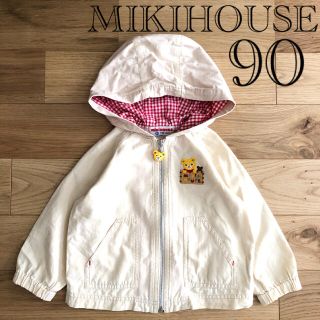 ミキハウス(mikihouse)のMIKIHOUSE ミキハウス プッチー 刺繍 綿 パーカー 上着 80(ジャケット/上着)