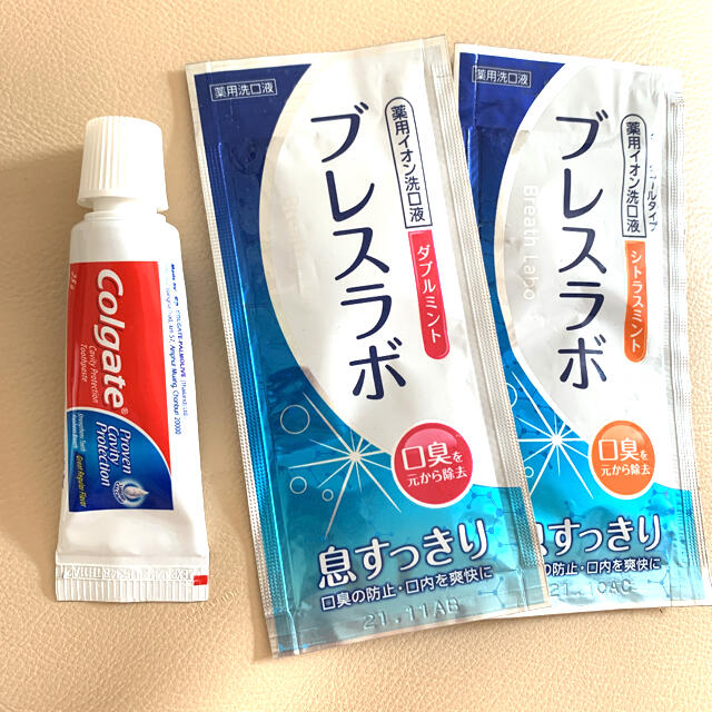 Crest(クレスト)のColgate歯磨き粉　ブレスラボおまけ コスメ/美容のオーラルケア(口臭防止/エチケット用品)の商品写真