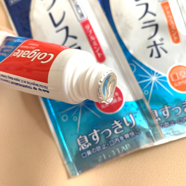 Crest(クレスト)のColgate歯磨き粉　ブレスラボおまけ コスメ/美容のオーラルケア(口臭防止/エチケット用品)の商品写真