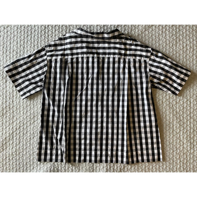 MUJI (無印良品)(ムジルシリョウヒン)の無印良品　チェックシャツ レディースのトップス(シャツ/ブラウス(半袖/袖なし))の商品写真