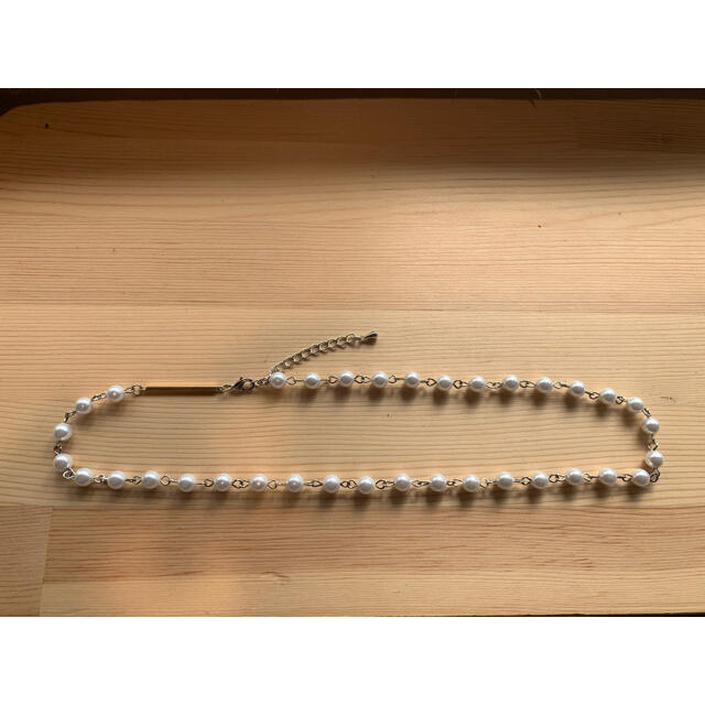 KAPITAL(キャピタル)のパールネックレス　pearl  necklace バーなし メンズのアクセサリー(ネックレス)の商品写真