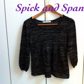 スピックアンドスパン(Spick & Span)のスピック♡黒×ゴールド チュニック(チュニック)