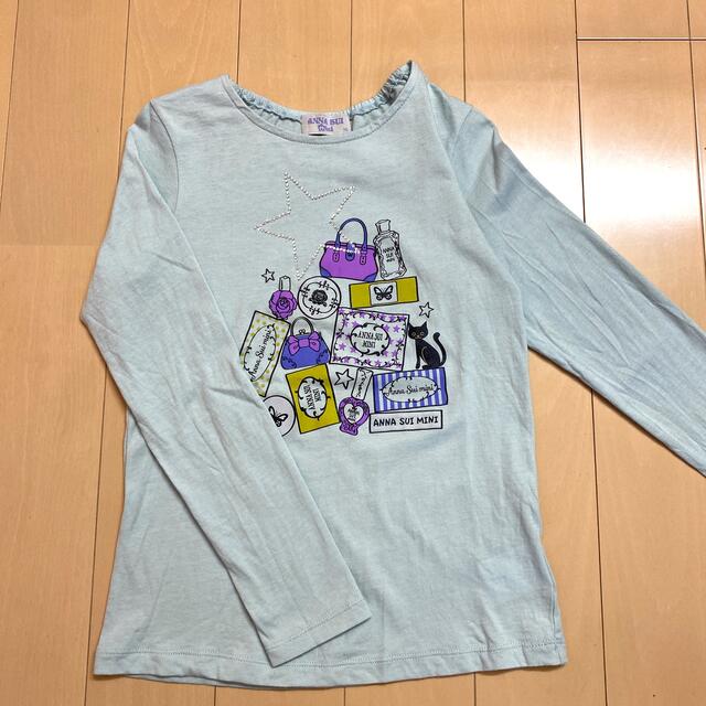 ANNA SUI mini(アナスイミニ)のANNA SUImini 140【美品】♡キラキラスター♡ キッズ/ベビー/マタニティのキッズ服女の子用(90cm~)(Tシャツ/カットソー)の商品写真