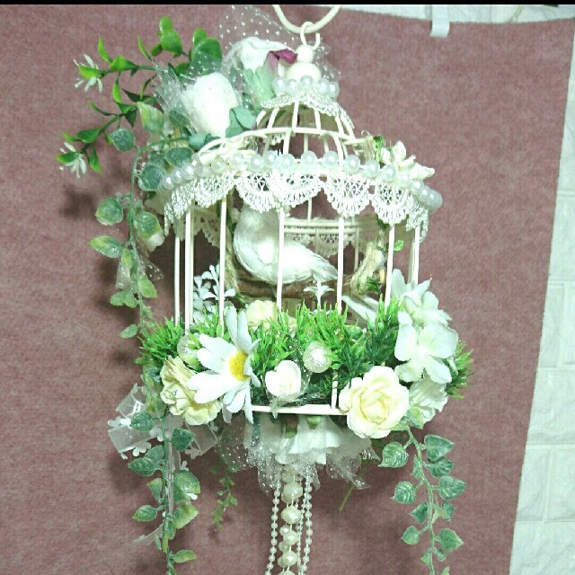 アイアン鳥かごアレンジ⑯
