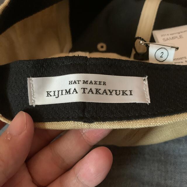 CA4LA(カシラ)のKIJIMATAKAYUKI CAP sample レア❗JACQUEMUS23 メンズの帽子(キャップ)の商品写真