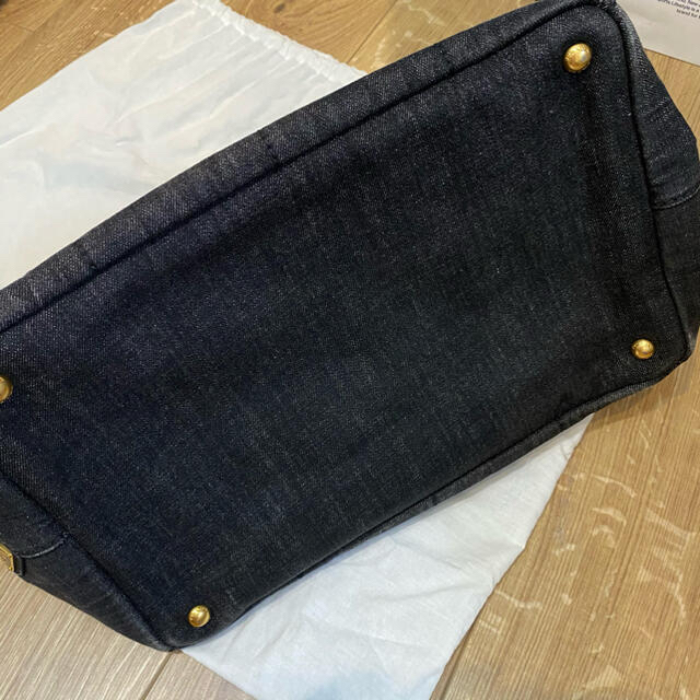 えます PRADA カナパ Lサイズの通販 by ♡|プラダならラクマ - PRADA しま