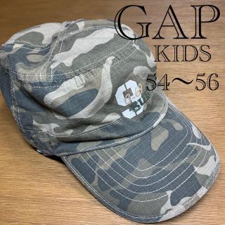 ギャップキッズ(GAP Kids)のGAP KIDS ギャップ キッズ 帽子 54〜56cm 迷彩柄(帽子)