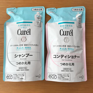 キュレル(Curel)のCurel シャンプー&コンディショナー つめかえ用(シャンプー/コンディショナーセット)