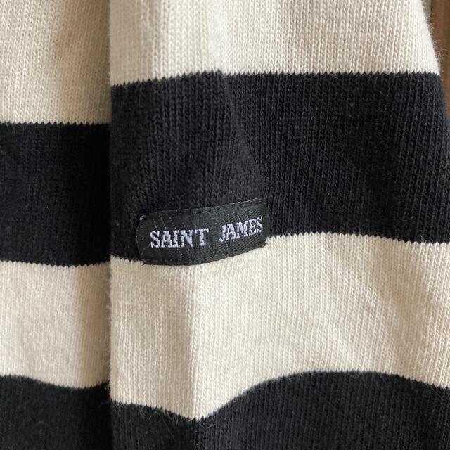 SAINT JAMES(セントジェームス)のザ☆ブライドさま　セントジェームスの黒白ボーダー レディースのトップス(カットソー(長袖/七分))の商品写真