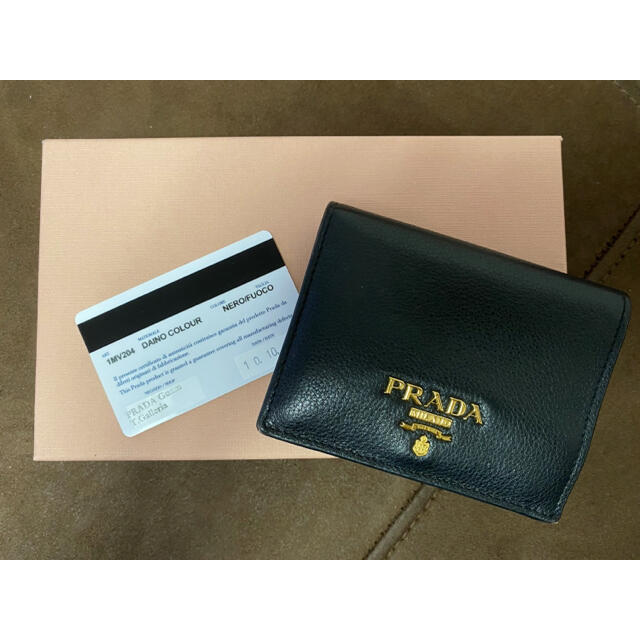 PRADA(プラダ)のPRADA 財布 ブラック 正規品　サフィアーノ レディースのファッション小物(財布)の商品写真