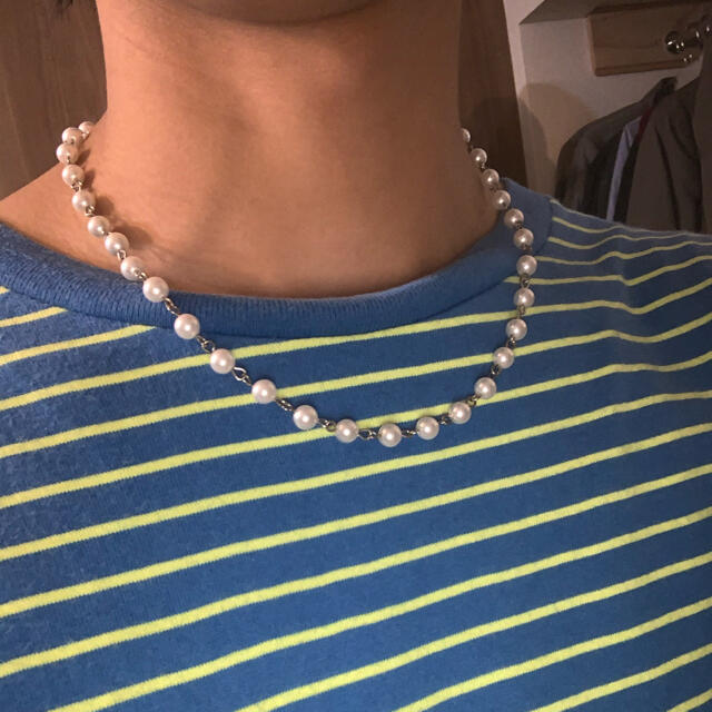 パールネックレス　pearl  necklace 50
