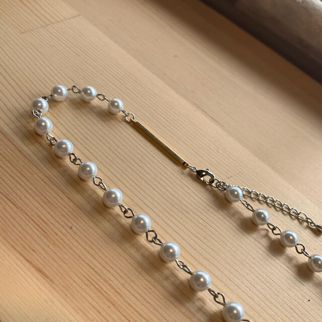 KAPITAL(キャピタル)のパールネックレス　pearl  necklace 50 メンズのアクセサリー(ネックレス)の商品写真