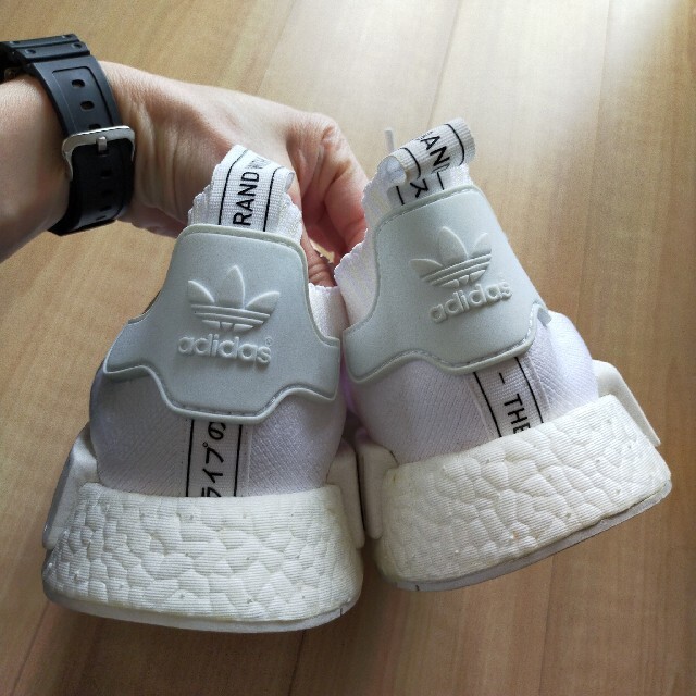 美品 Adidas NMD R1 Japan Triple White 30cm