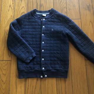 プチバトー(PETIT BATEAU)の【専用】PETIT BATEAUガールズコットンキルティングジャケット　8ans(カーディガン)