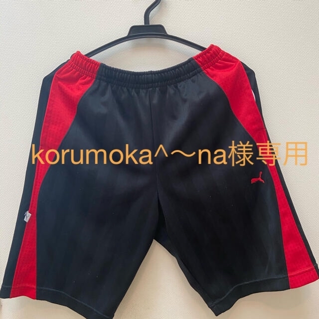 PUMA(プーマ)のハーフパンツ160 キッズ/ベビー/マタニティのキッズ服男の子用(90cm~)(パンツ/スパッツ)の商品写真