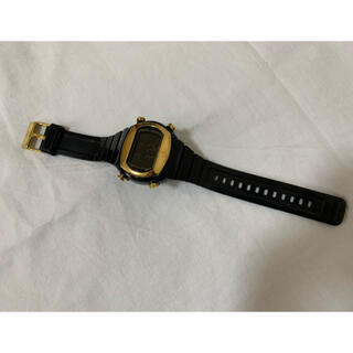 アディダス(adidas)のadidas/腕時計/ゴールド×ブラック(腕時計(デジタル))